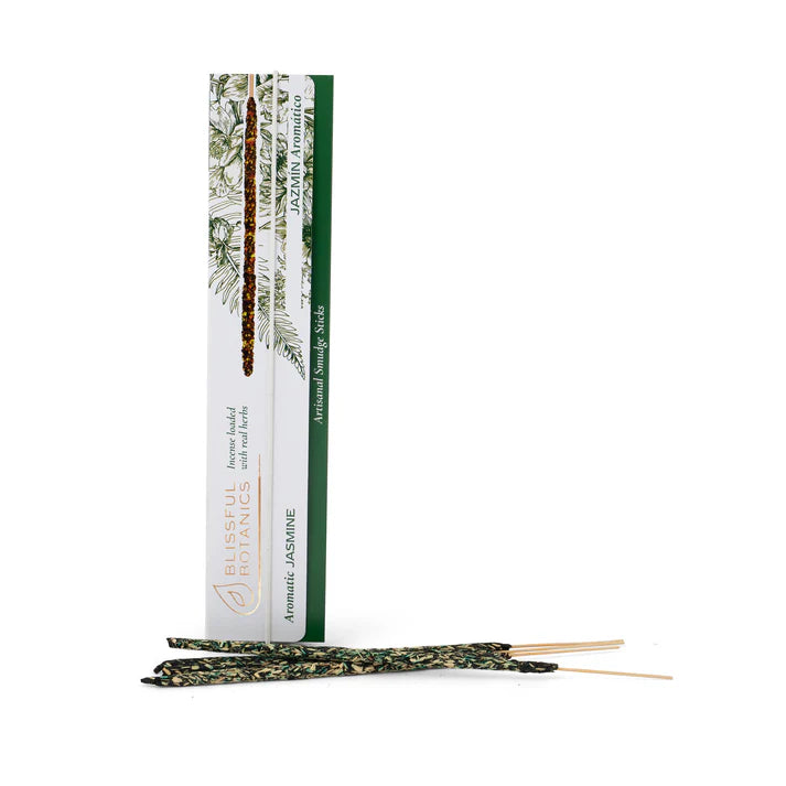 🌸 Incienso Natural de Jazmín Aromático – Blissful Botanics 🌿