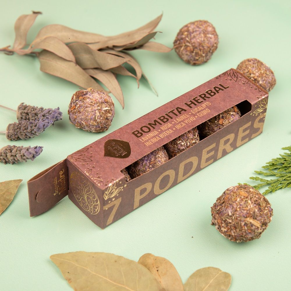 Bombita Defumación Activada Herbal 7 Poderes