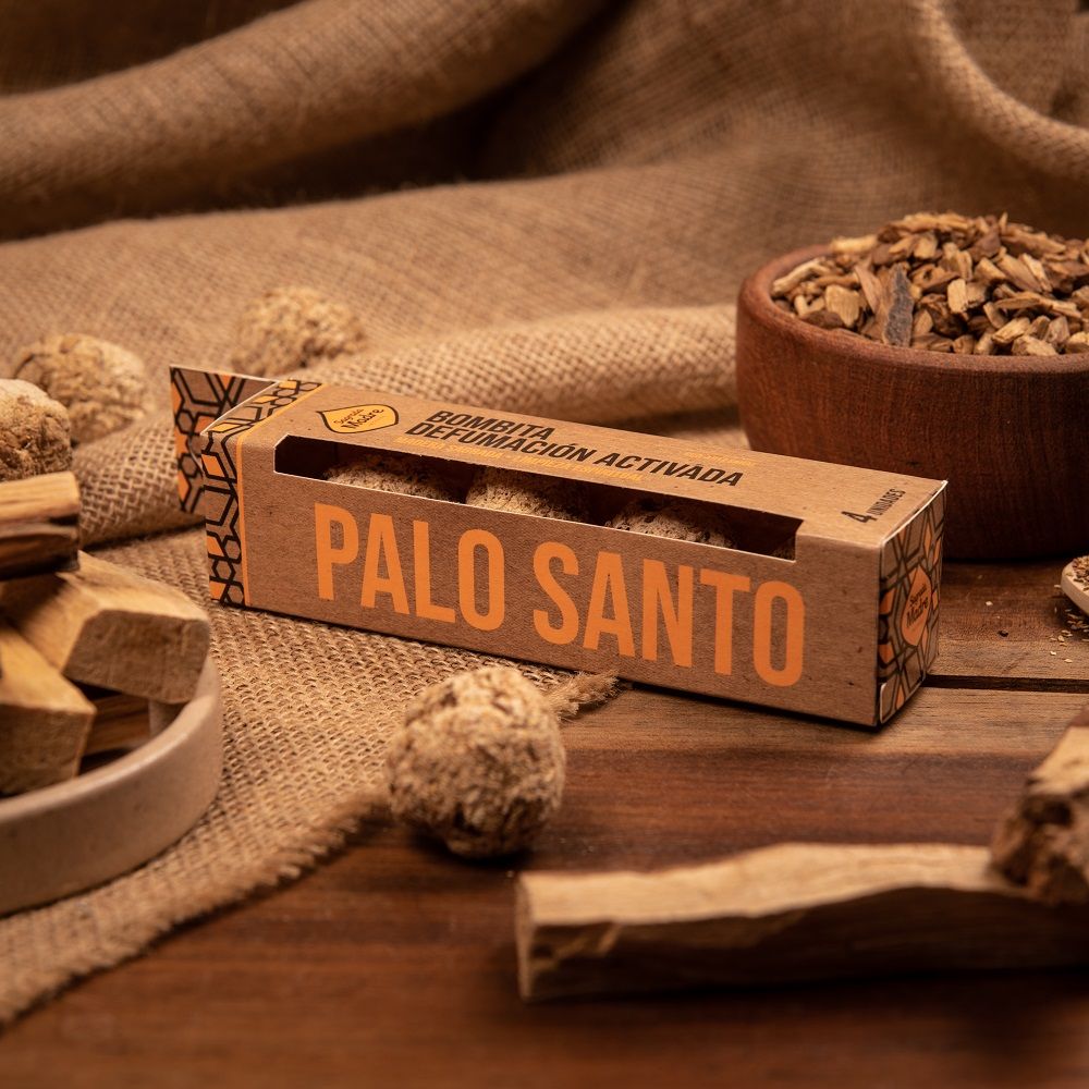 Bombita defumación activada limpieza y protección - Palo Santo -  Purificación, Renueva tu Energía y Protege tu Espacio
