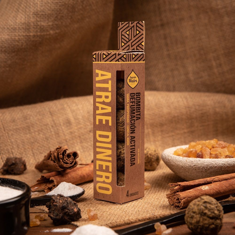 Bombita de Defumación Activada Atrae Dinero Sagrada Madre – Abre las puertas de la prosperidad