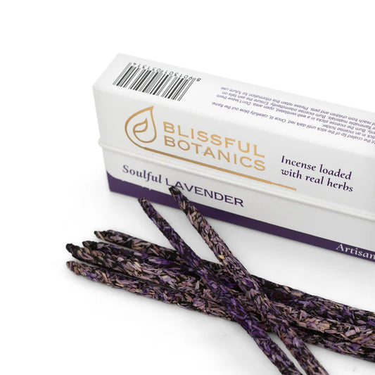 💜 Incienso Natural de Lavanda Conmovedora – Blissful Botanics 🌿🕊️