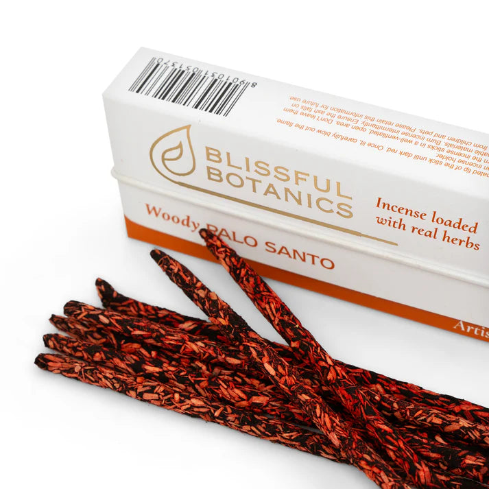 🌳 Incienso Natural de Palo Santo – Blissful Botanics 🔥