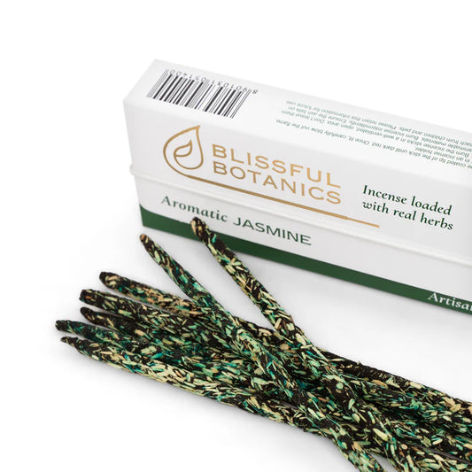 🌸 Incienso Natural de Jazmín Aromático – Blissful Botanics 🌿