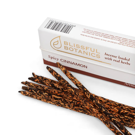 🔥 Incienso Natural de Canela Picante – Blissful Botanics 🌿✨