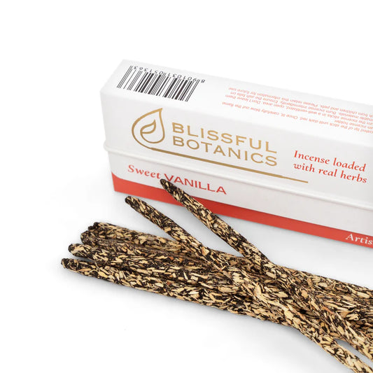 🍦 Incienso Natural de Vainilla Dulce – Blissful Botanics ✨🌿