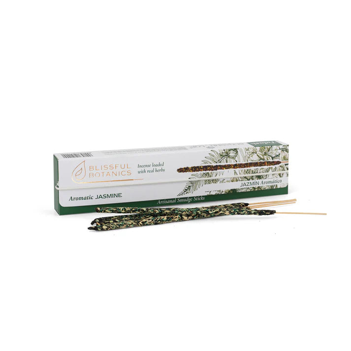 🌸 Incienso Natural de Jazmín Aromático – Blissful Botanics 🌿
