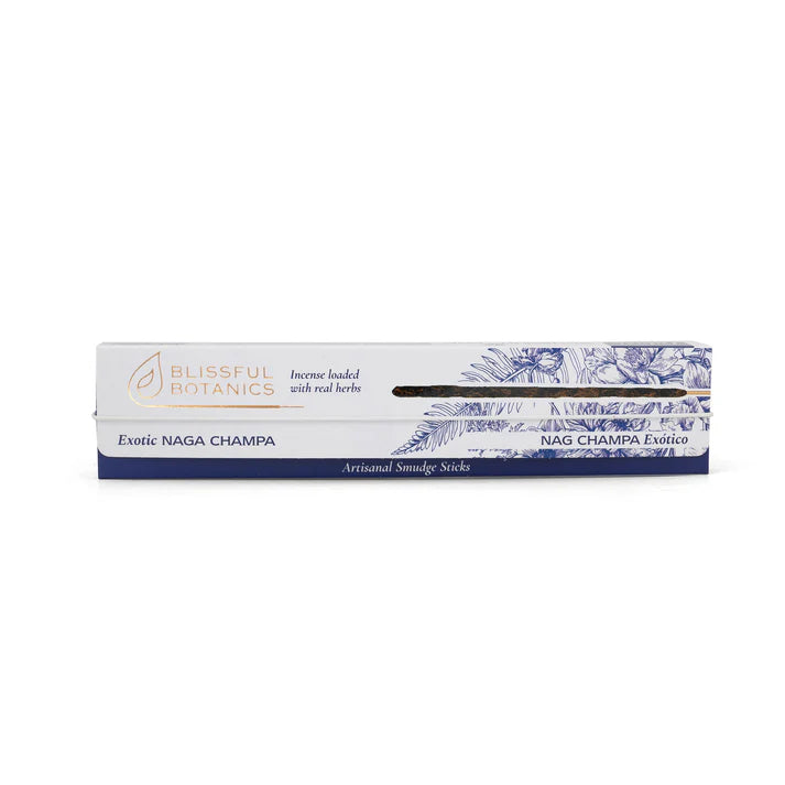 🌺 Incienso Natural de Nag Champa Exótico – Blissful Botanics 🔥