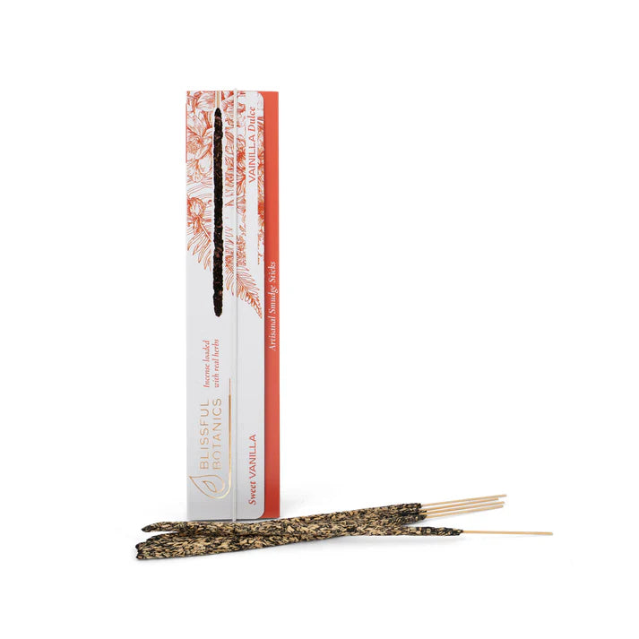 🍦 Incienso Natural de Vainilla Dulce – Blissful Botanics ✨🌿