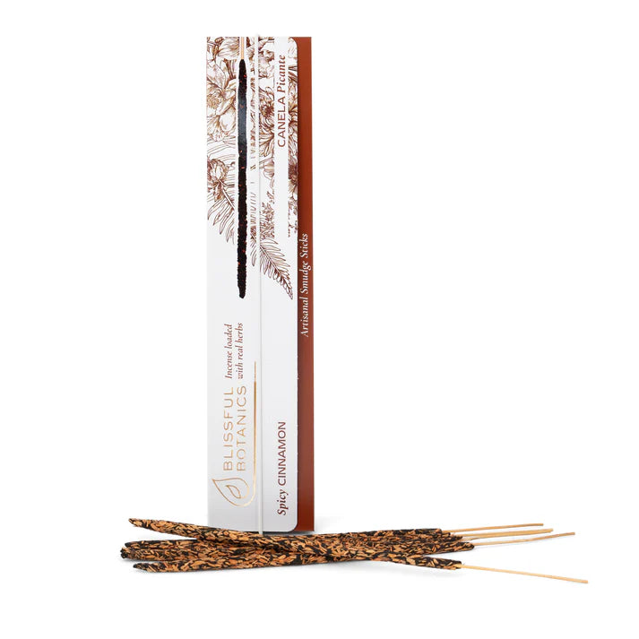 🔥 Incienso Natural de Canela Picante – Blissful Botanics 🌿✨