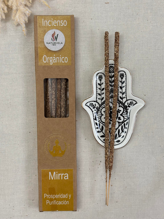 🌿 Incienso de Mirra Orgánico