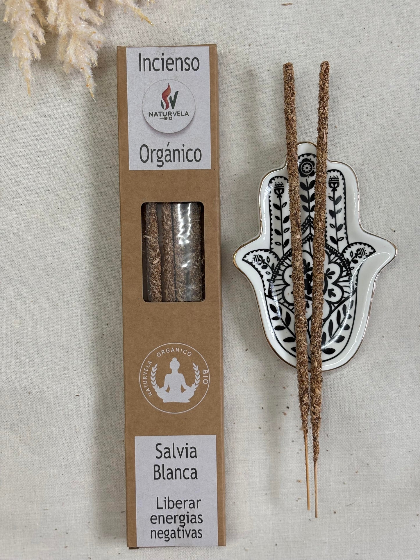 🌿 Incienso de Salvia Blanca Orgánico