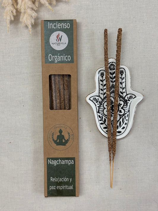 🌿 Incienso de Nag Champa Orgánico