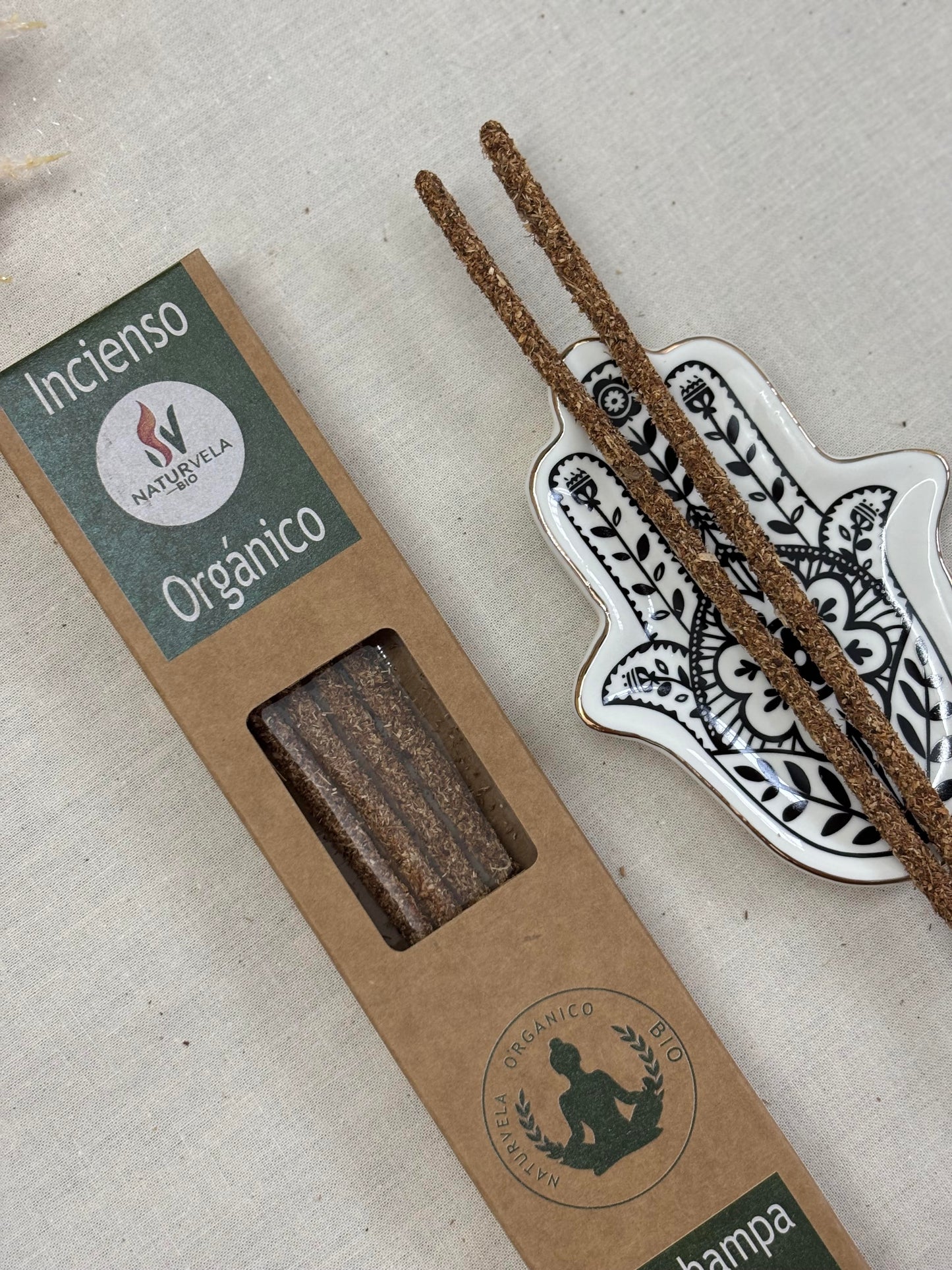 🌿 Incienso de Nag Champa Orgánico