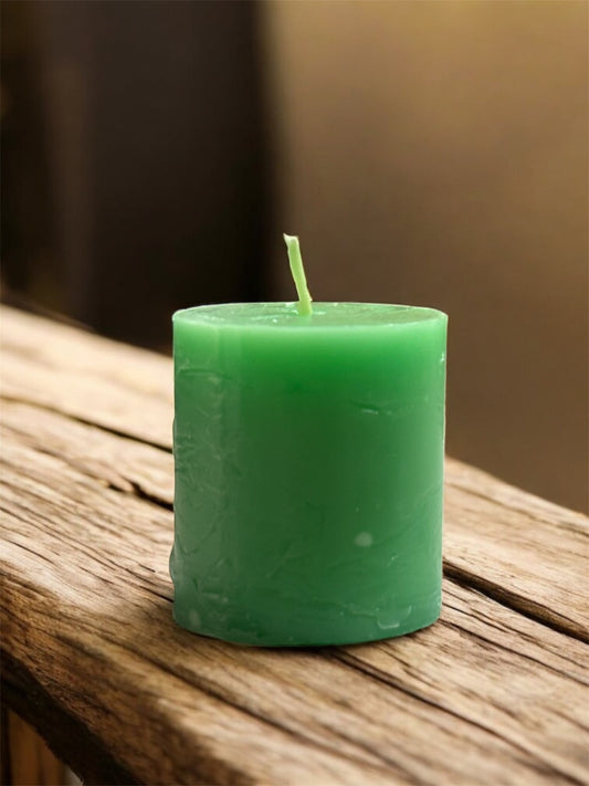 Vela de Hierbabuena – Claridad Mental, Prosperidad y Bienestar