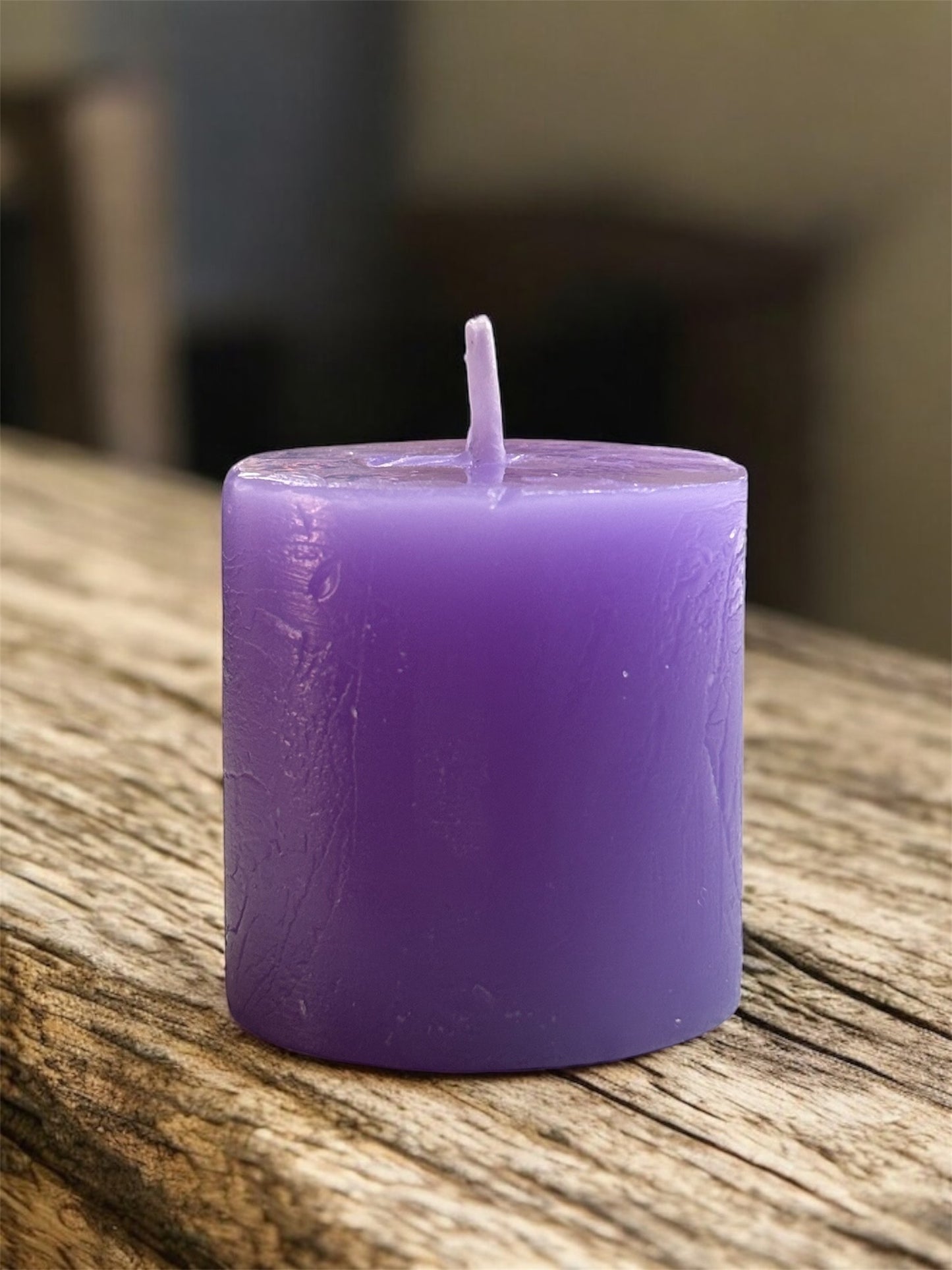 Vela de Lavanda – Elevación Espiritual, Claridad y Bienestar Físico